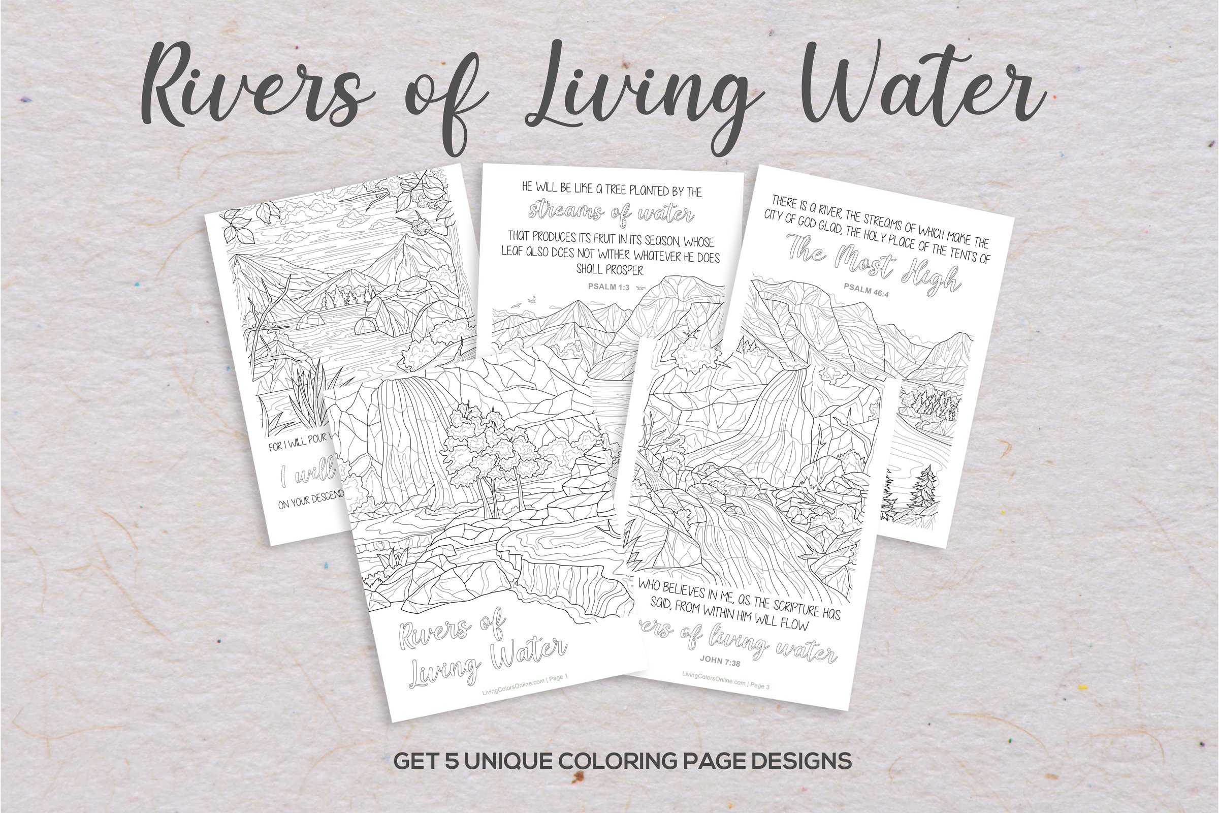 Scripture coloring pages